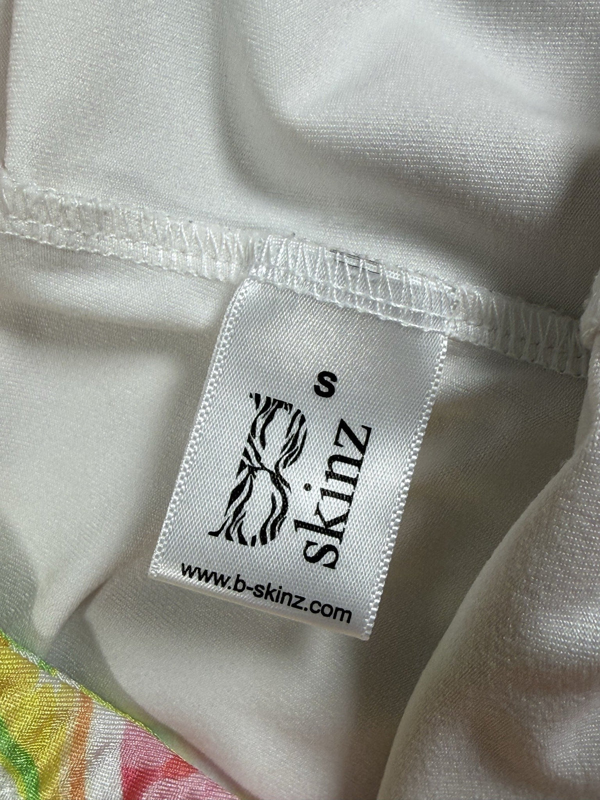 B-Skinz Skort brand and size label