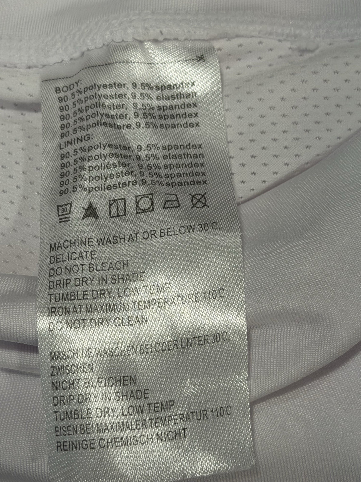 Baleaf Skort - care label