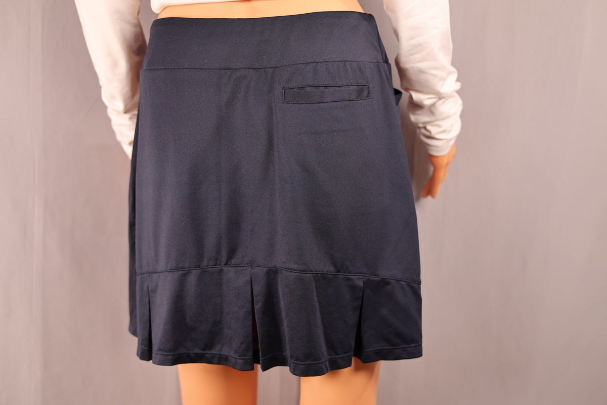 Tail Skort, Navy, back