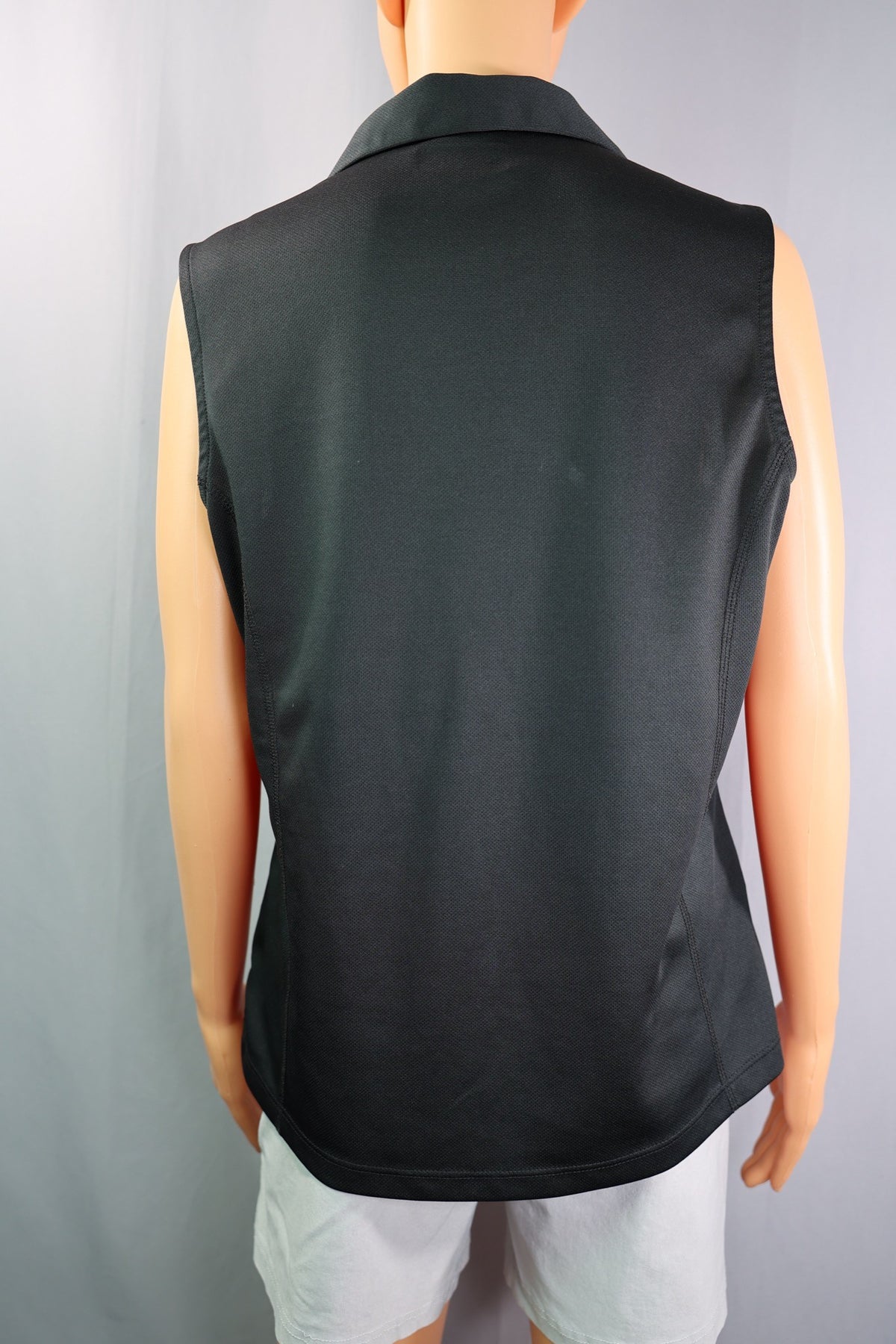 PGA Tour Polo, Charcoal, Size L - back