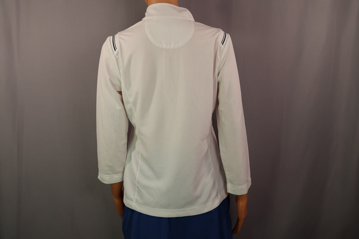 EP Pro Long-Sleeve Quarter-Zip, White, back
