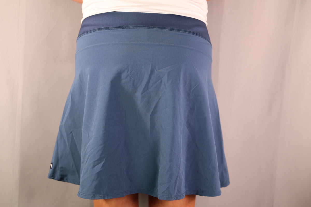 PUMA Skort, Slate Blue, back