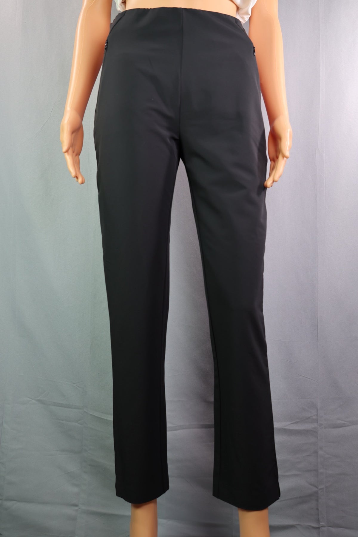 Tail Pants, Black, Size 2 - front