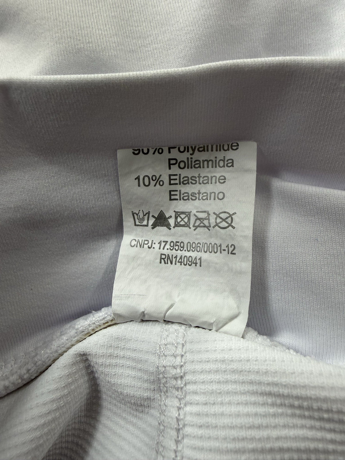 Donajo Skort care and fabric label