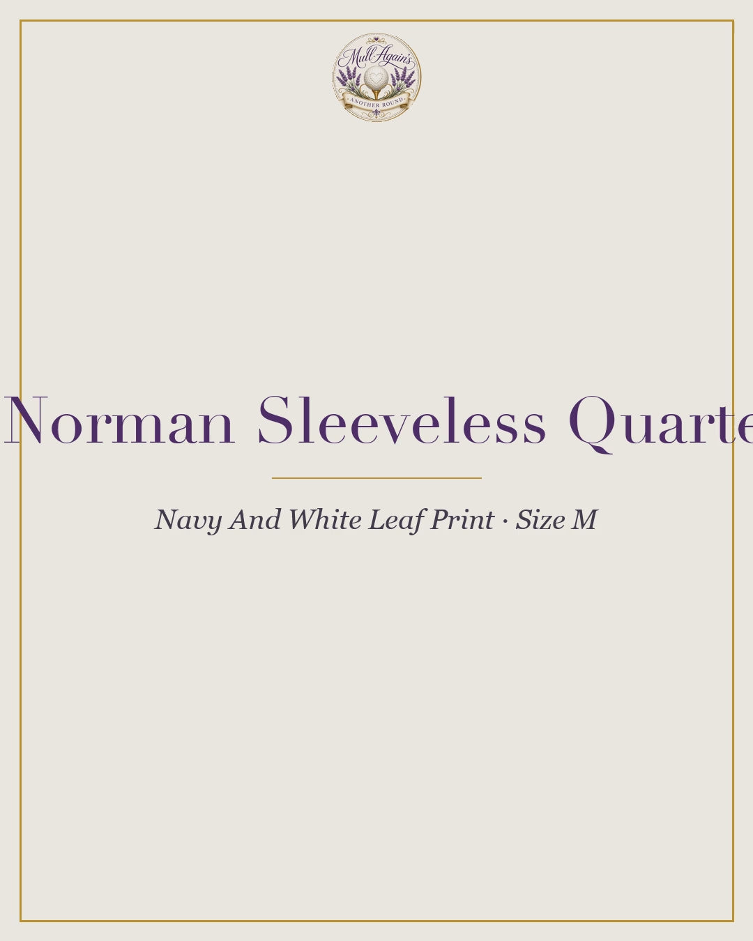 Product reel greg-norman-top-navy-and-white-leaf-print-size-m