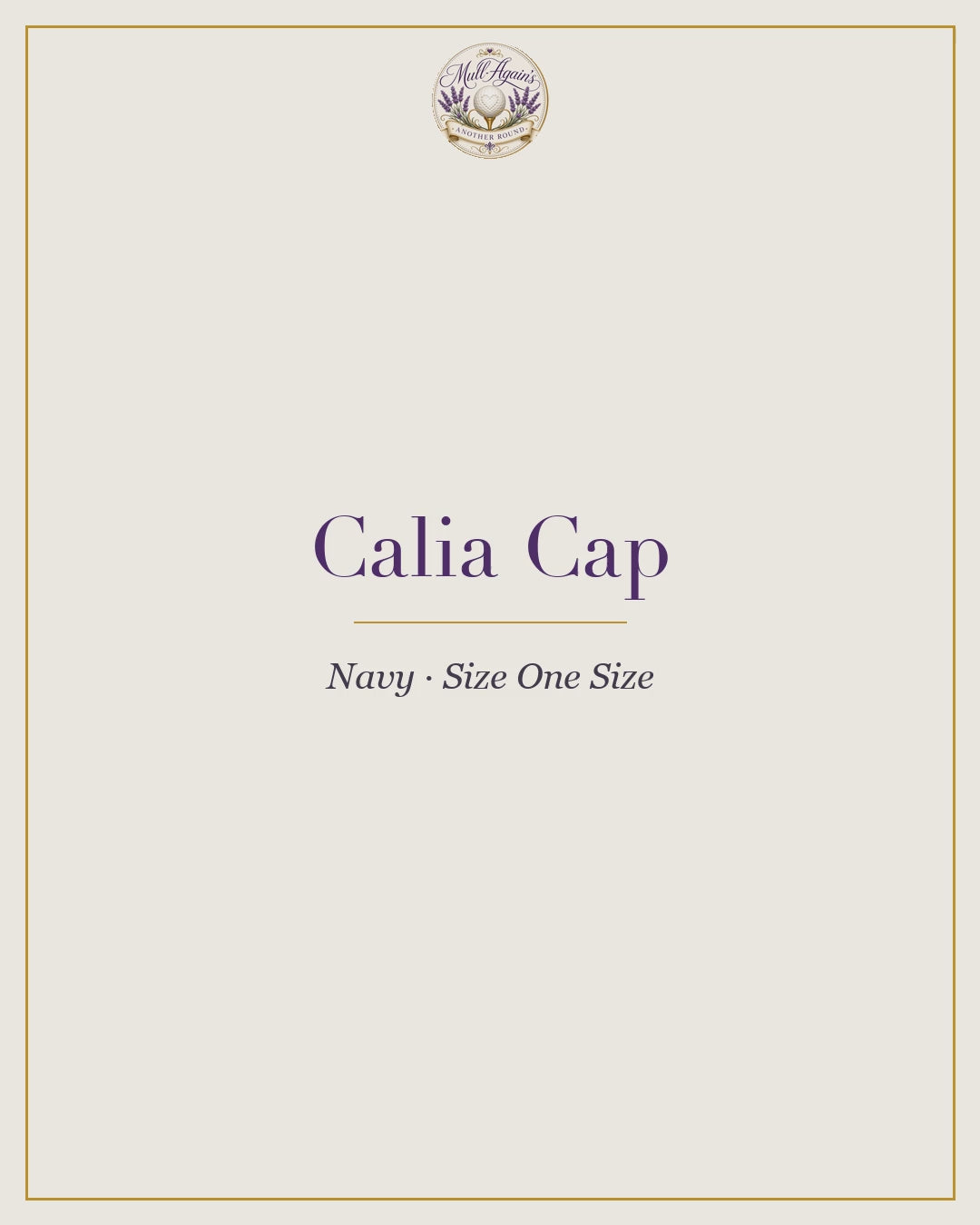 Product reel calia-cap-navy-size-one-size