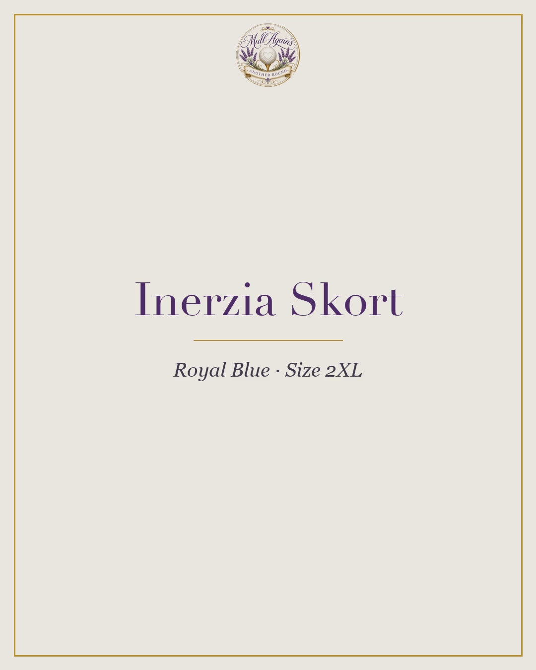 Product reel inerzia-skort-navy-size-2xl