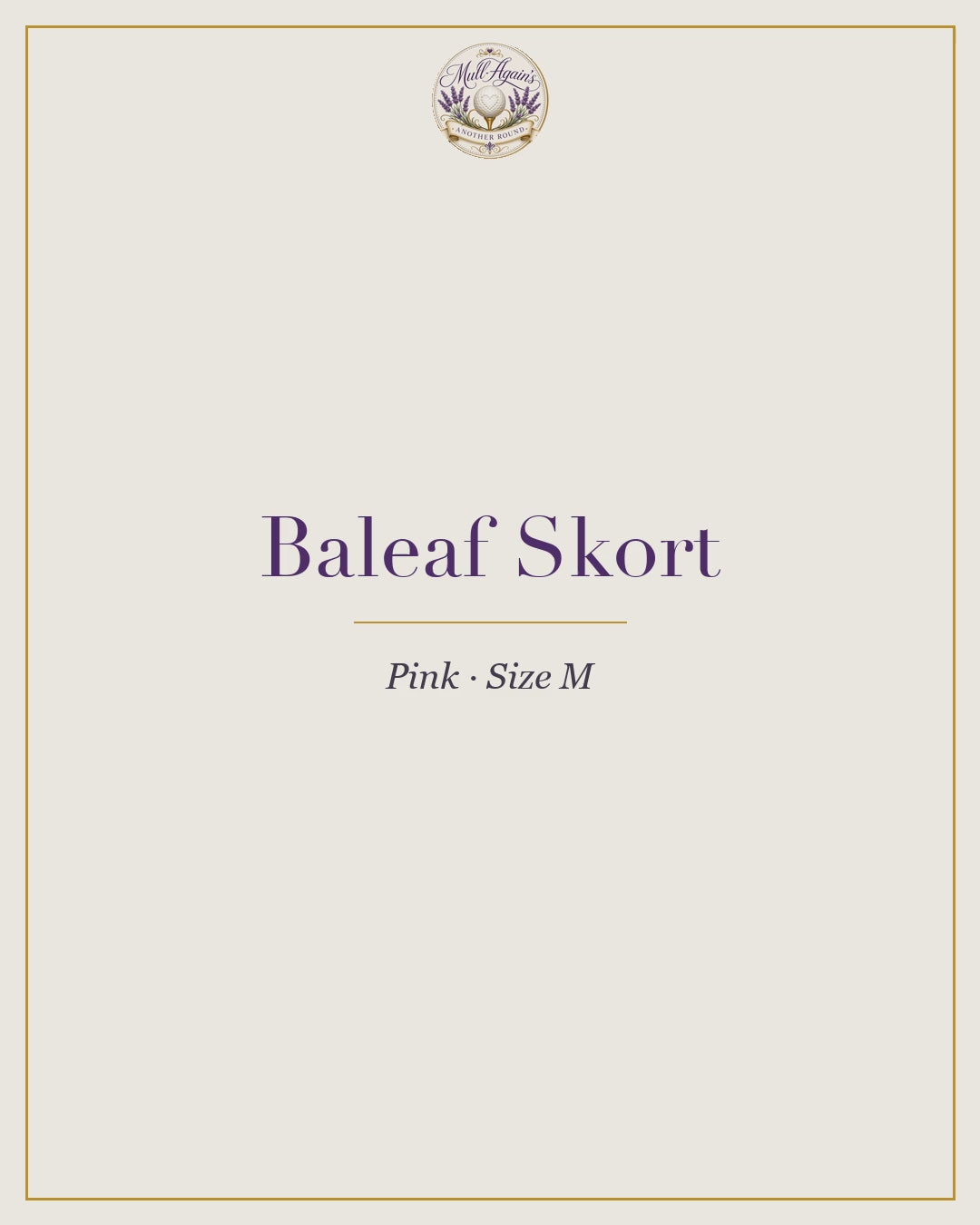 Product reel baleaf-skort-pink-size-m